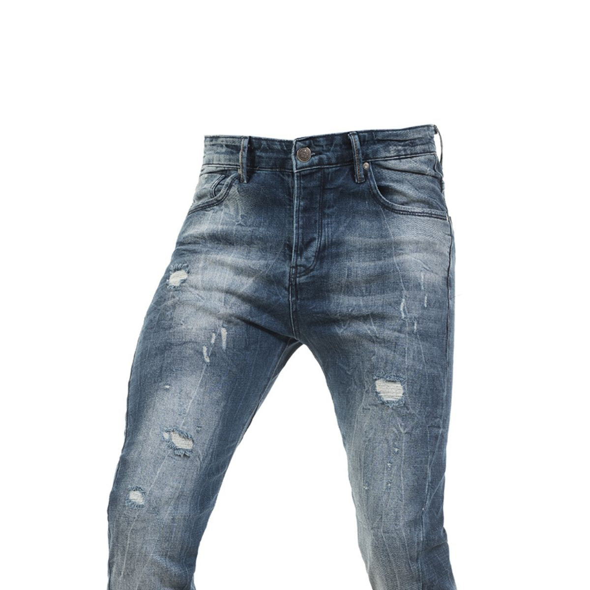 Ανδρικό Jeans Senior (3303) - BLUE - Panda Clothing