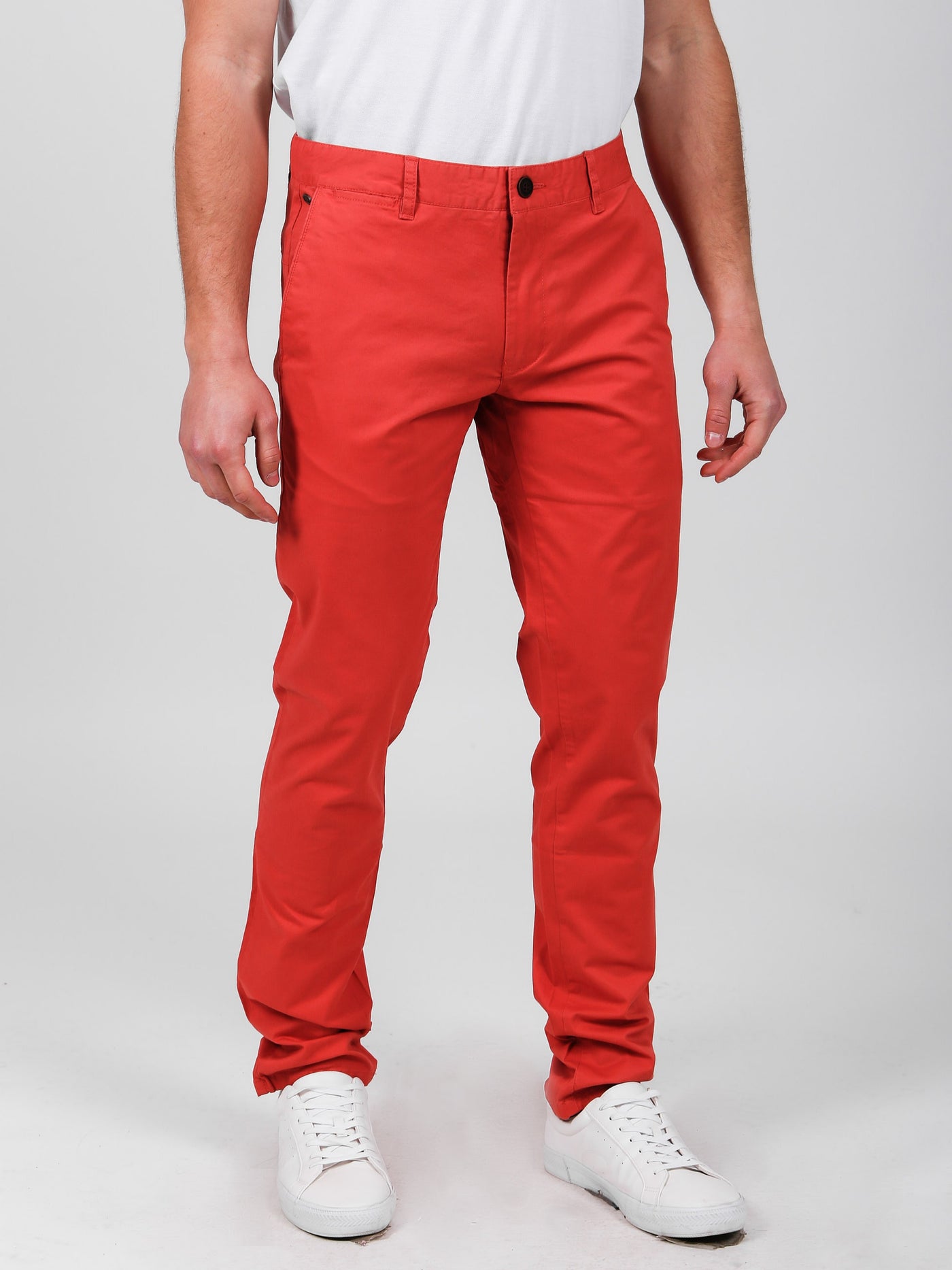 Ανδρικό Παντελόνι Chino Picasso (3387) - RED - Panda Clothing