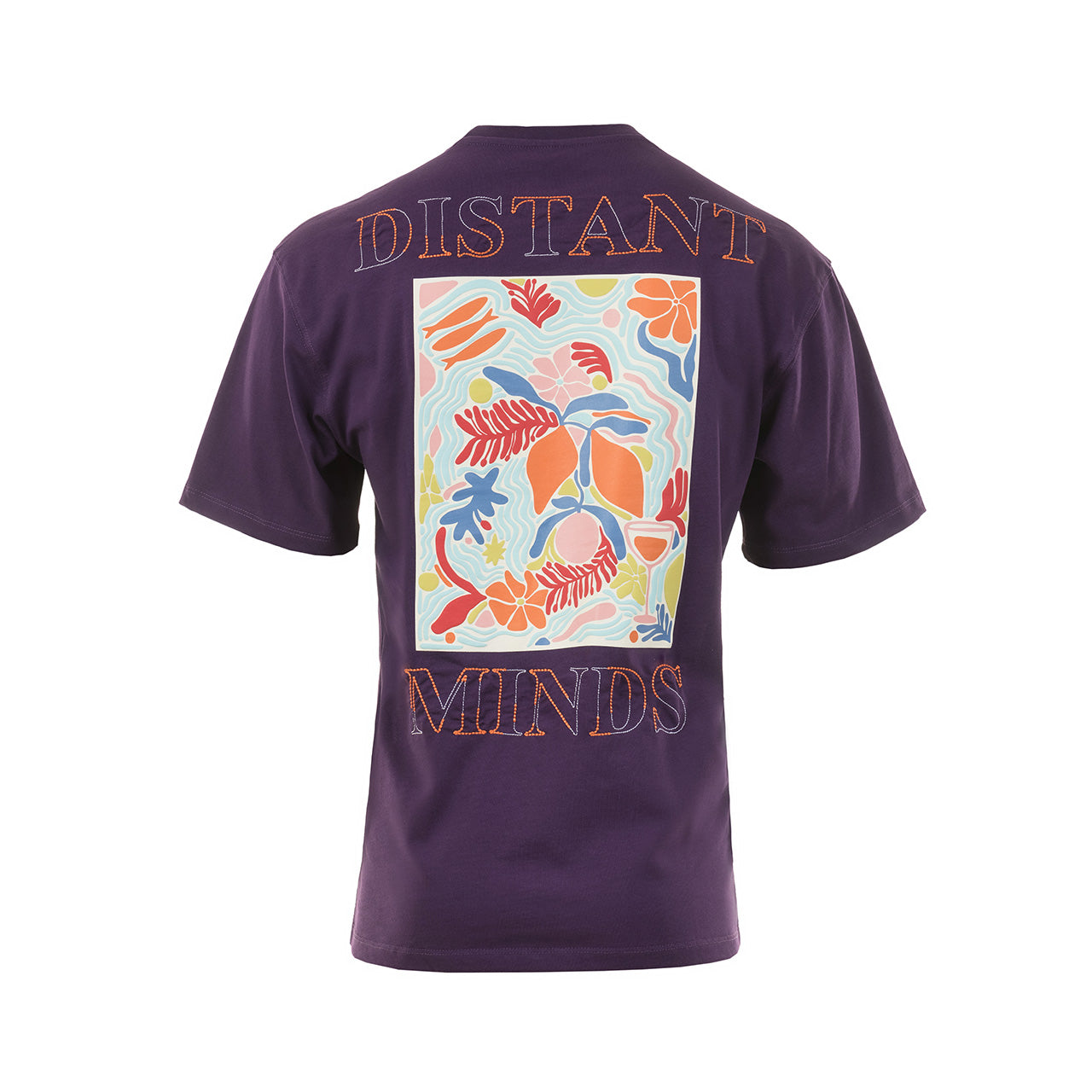 Ανδρικό T-Shirt Distant Minds Oversized (844) - Panda Clothing