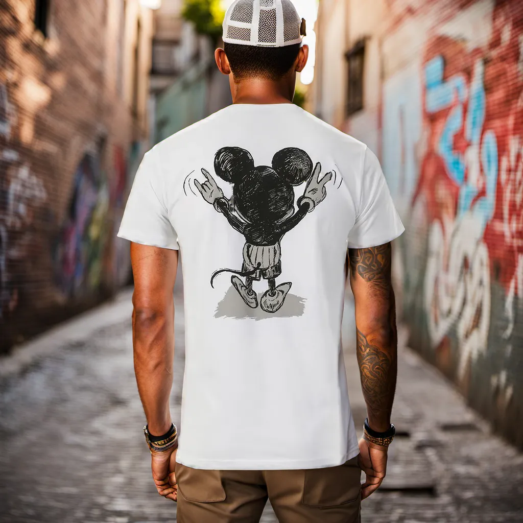 Ανδρικό T-Shirt Micky (859) - Panda Clothing