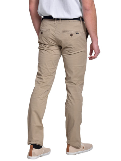 Ανδρικό Παντελόνι Chino (3384) - BEIGE - Panda Clothing