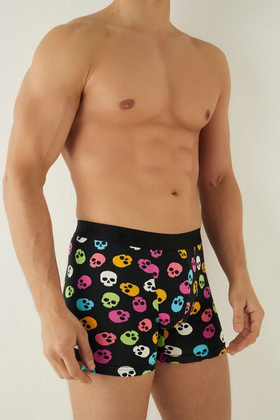 Ανδρικό Μποξεράκι Harry Jons Skull (6288) - Panda Clothing