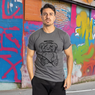 Ανδρικό T-Shirt Teddy Bear (861) - Panda Clothing