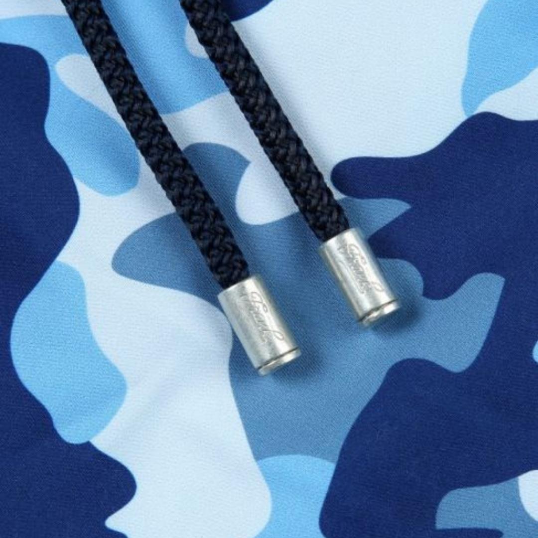 Ανδρικό Μαγιό John Frank Camo Blue (9083) - Panda Clothing